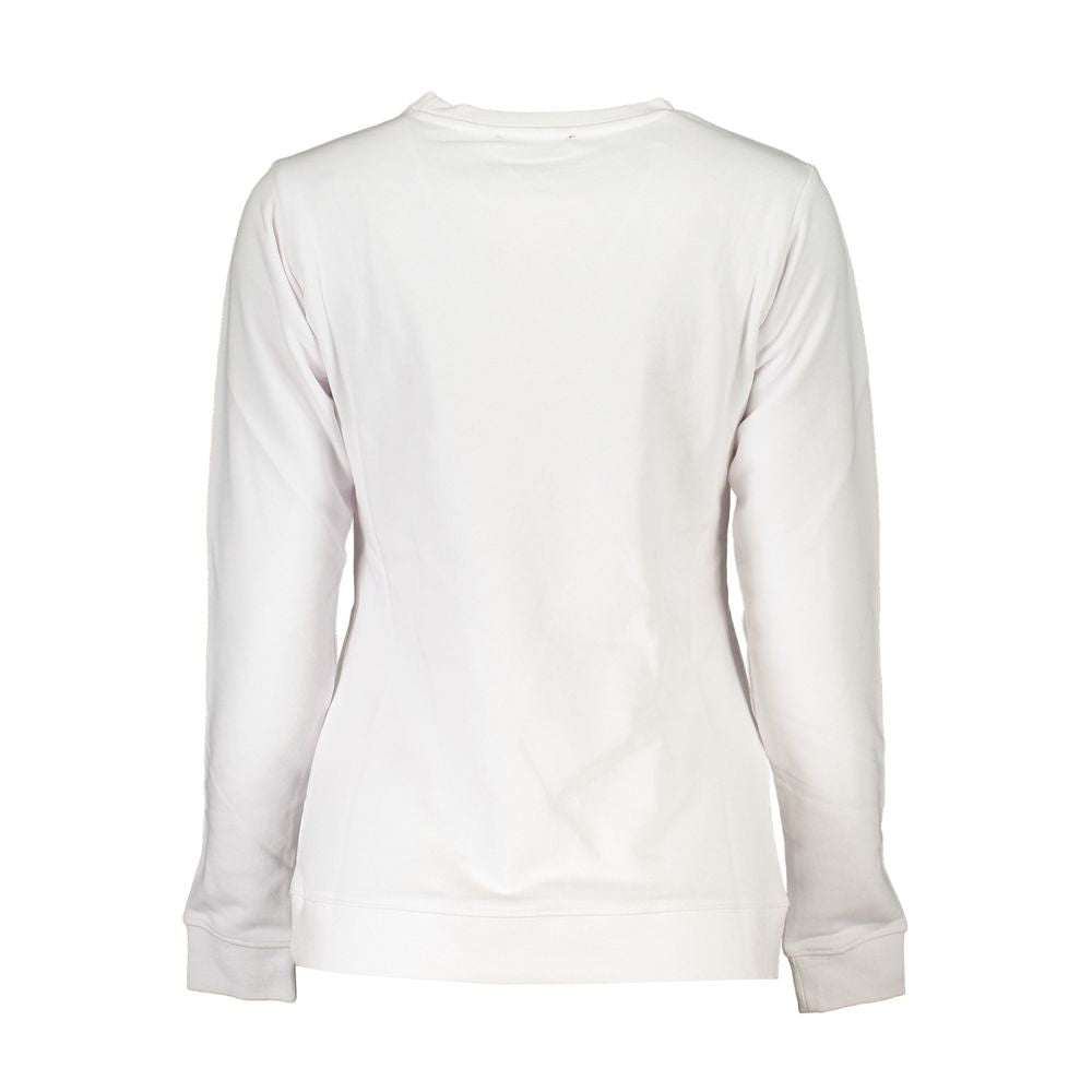 White Cotton Women Sweater Cavalli Class