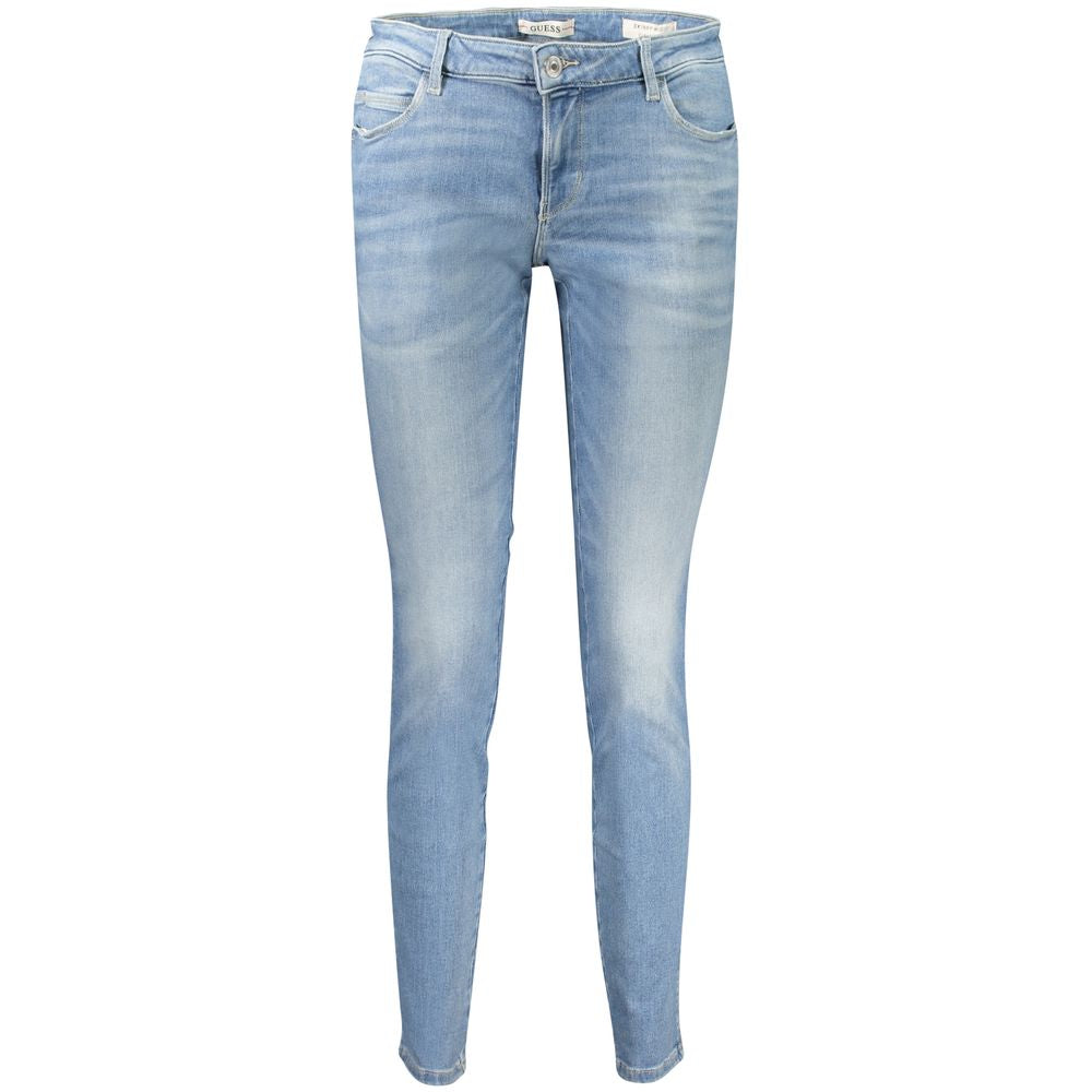 Blue Cotton Women's Skinny Jean Guess Jeans