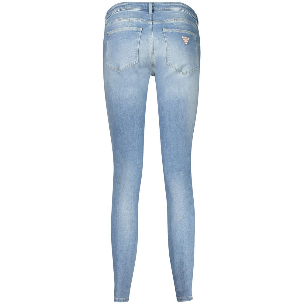 Blue Cotton Women's Skinny Jean Guess Jeans
