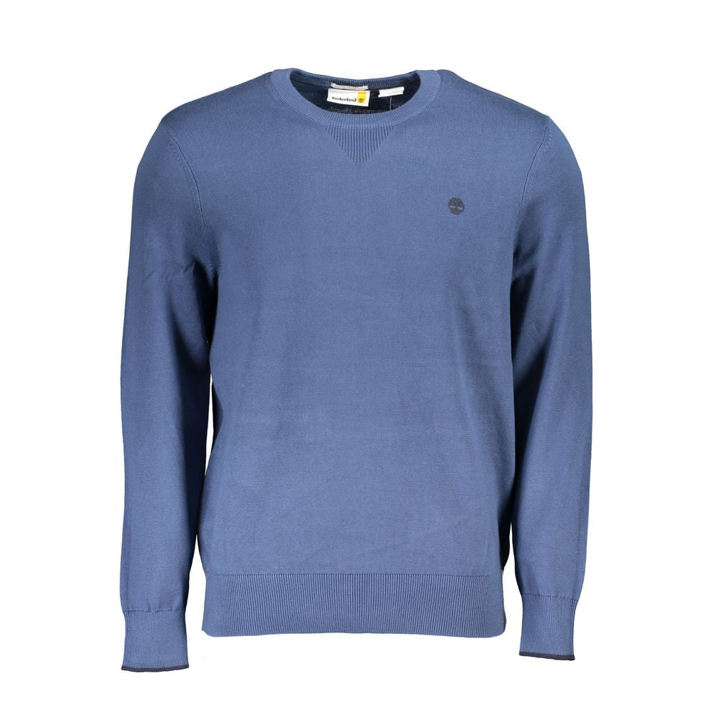 Blue Cotton Sweater Timberland