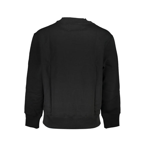 Black Cotton Men Sweater Calvin Klein