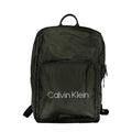 Green Polyester Men Backpack Calvin Klein