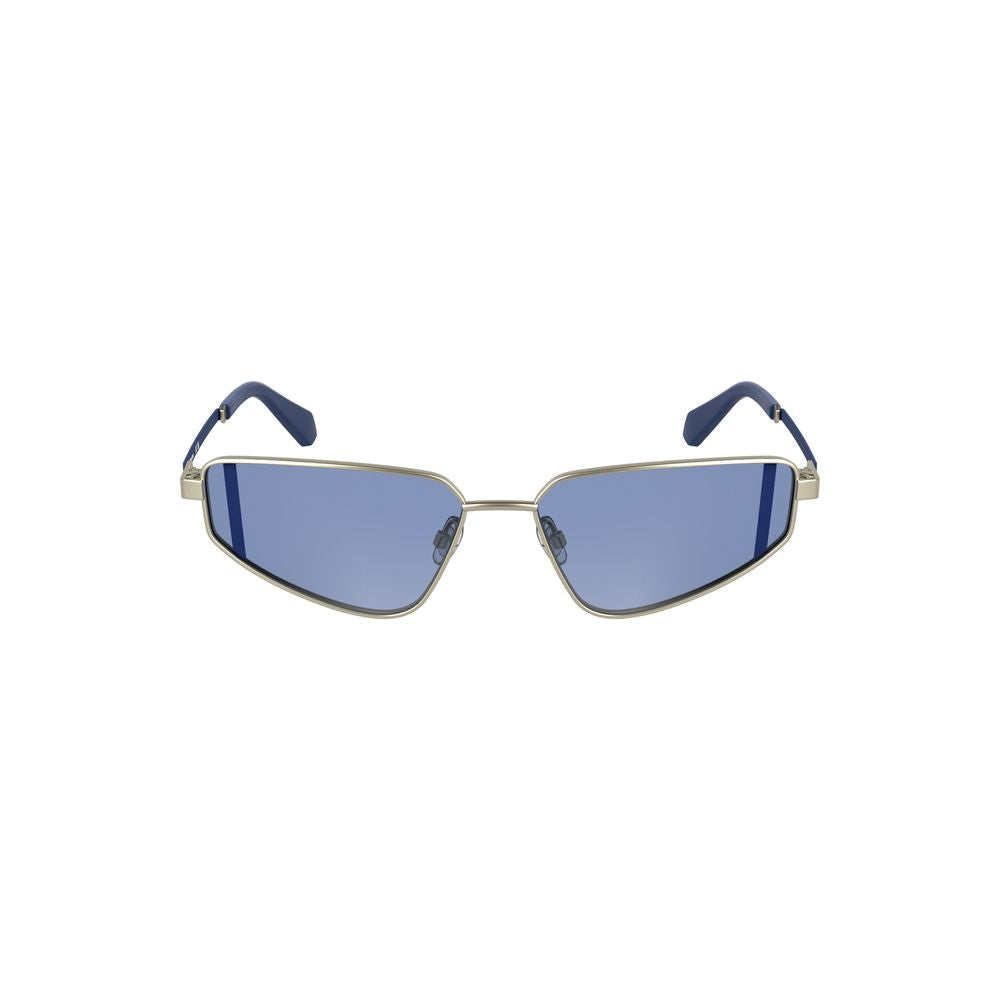 Gray Metal Women Sunglasses Calvin Klein
