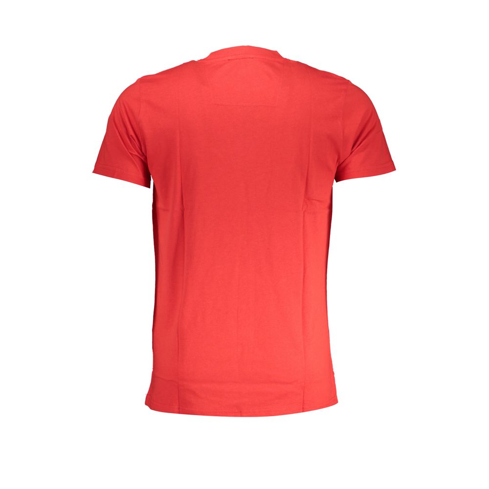 Red Cotton T-Shirt Cavalli Class