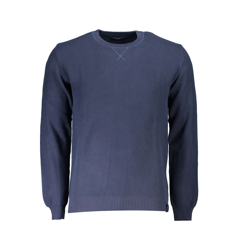 Blue Cotton Men Sweater North Sails