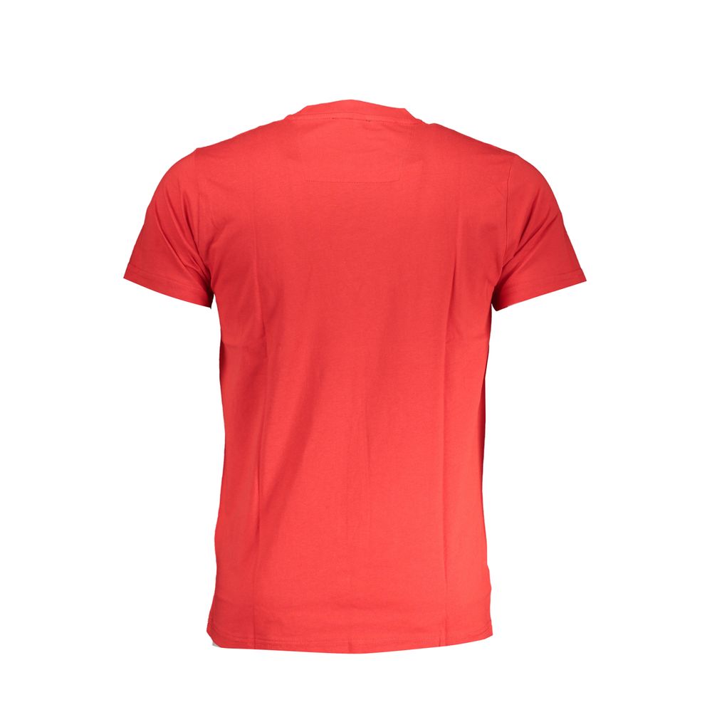 Red Cotton T-Shirt Cavalli Class