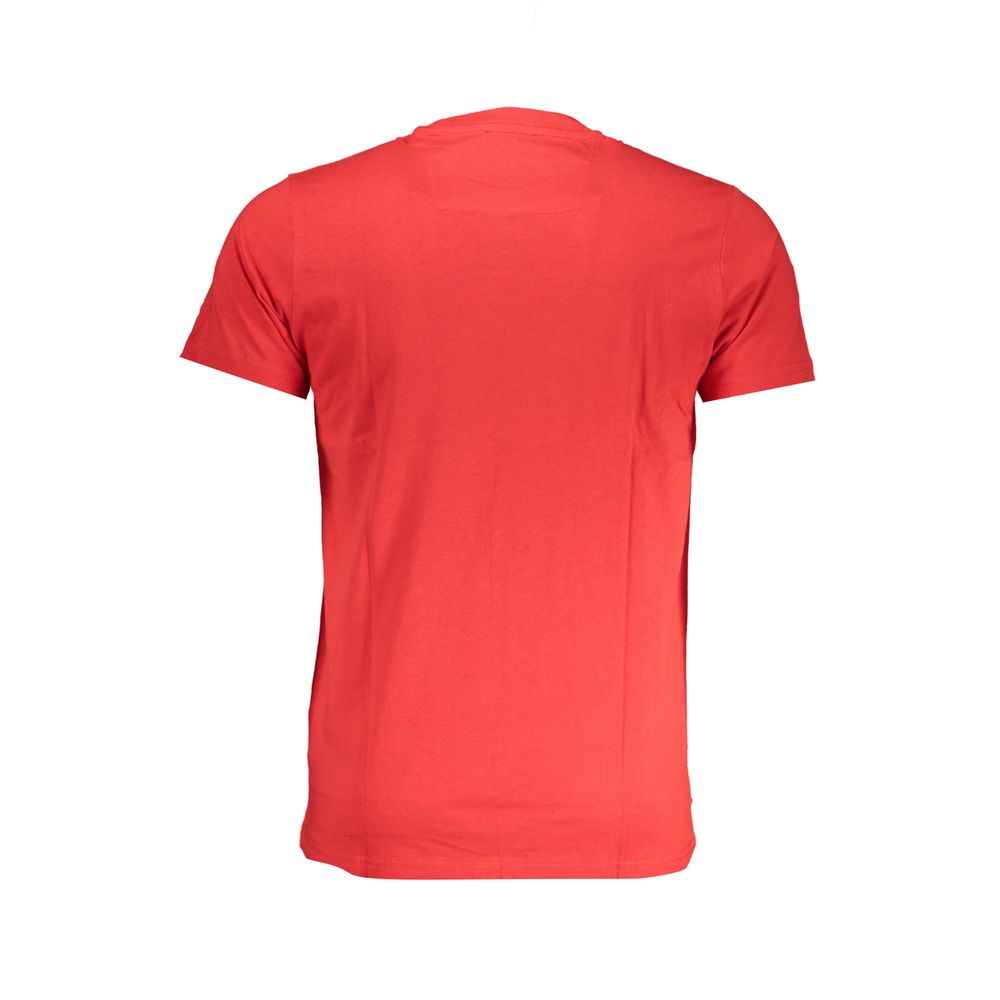 Red Cotton T-Shirt Cavalli Class
