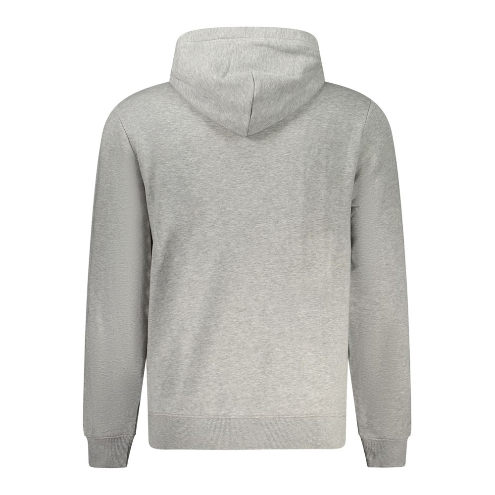 Gray Cotton Men Sweater Napapijri