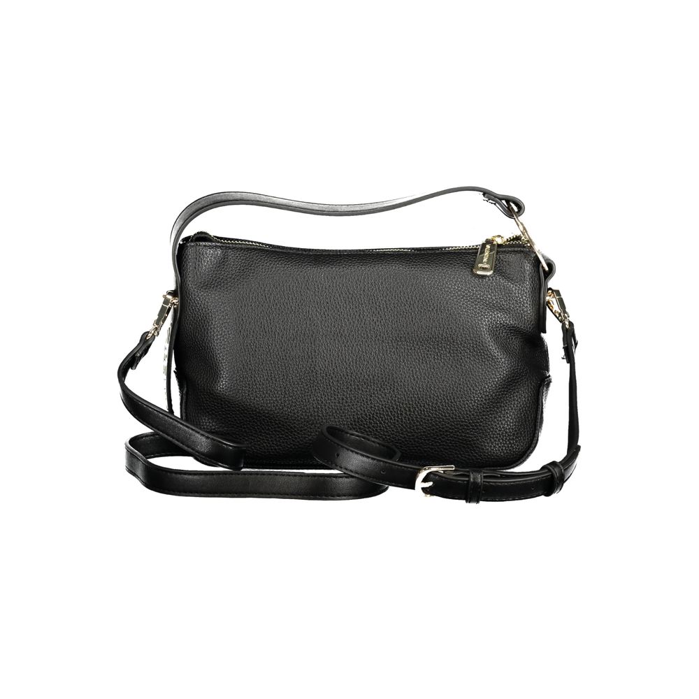 Black Polyethylene Women Handbag Mario Valentino