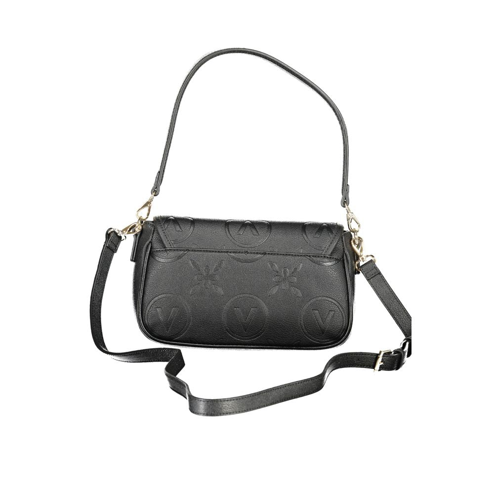 Black Polyethylene Women Handbag Mario Valentino