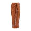 Bandana pattern pareo Skirt PINKO