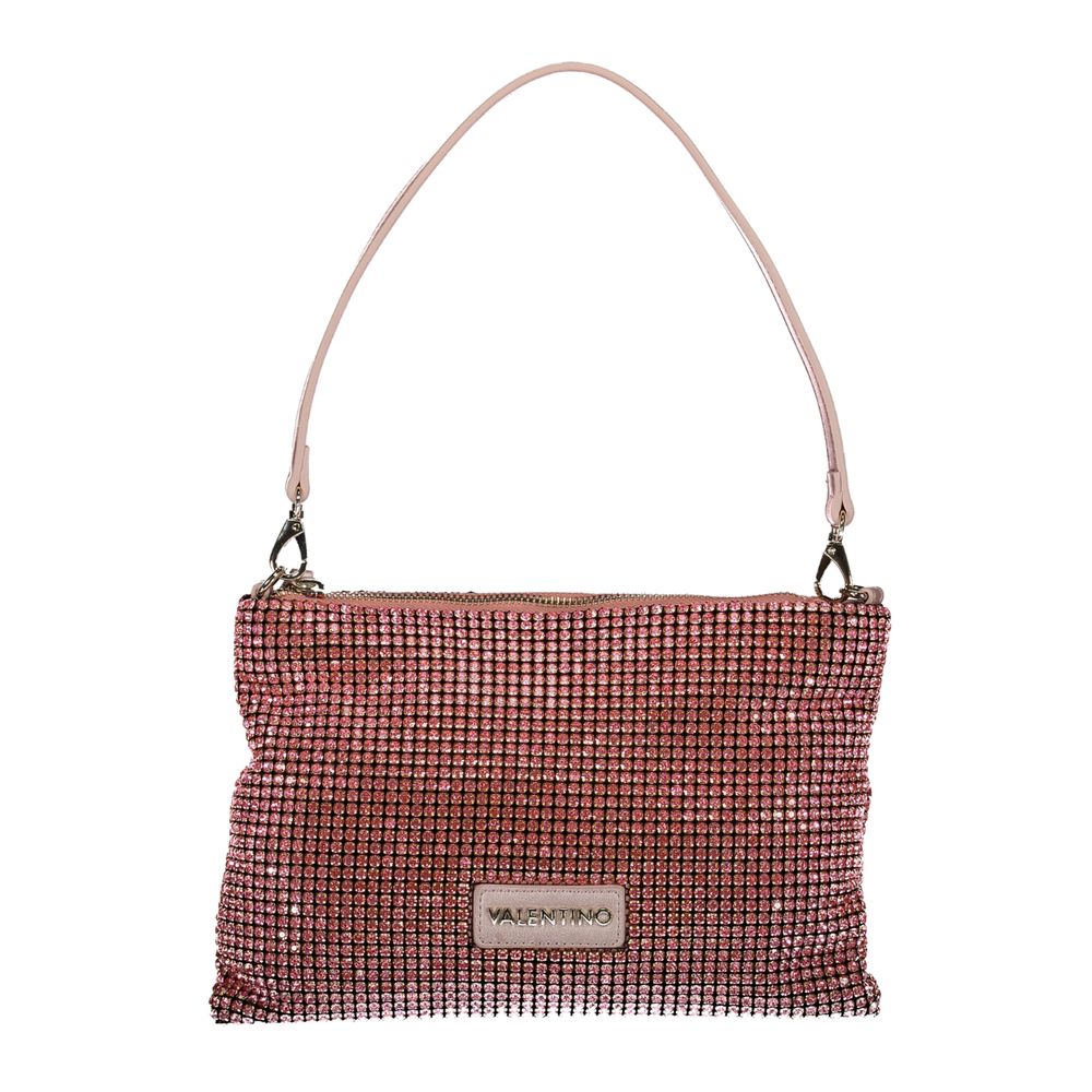 Pink Polyester Women Handbag Mario Valentino