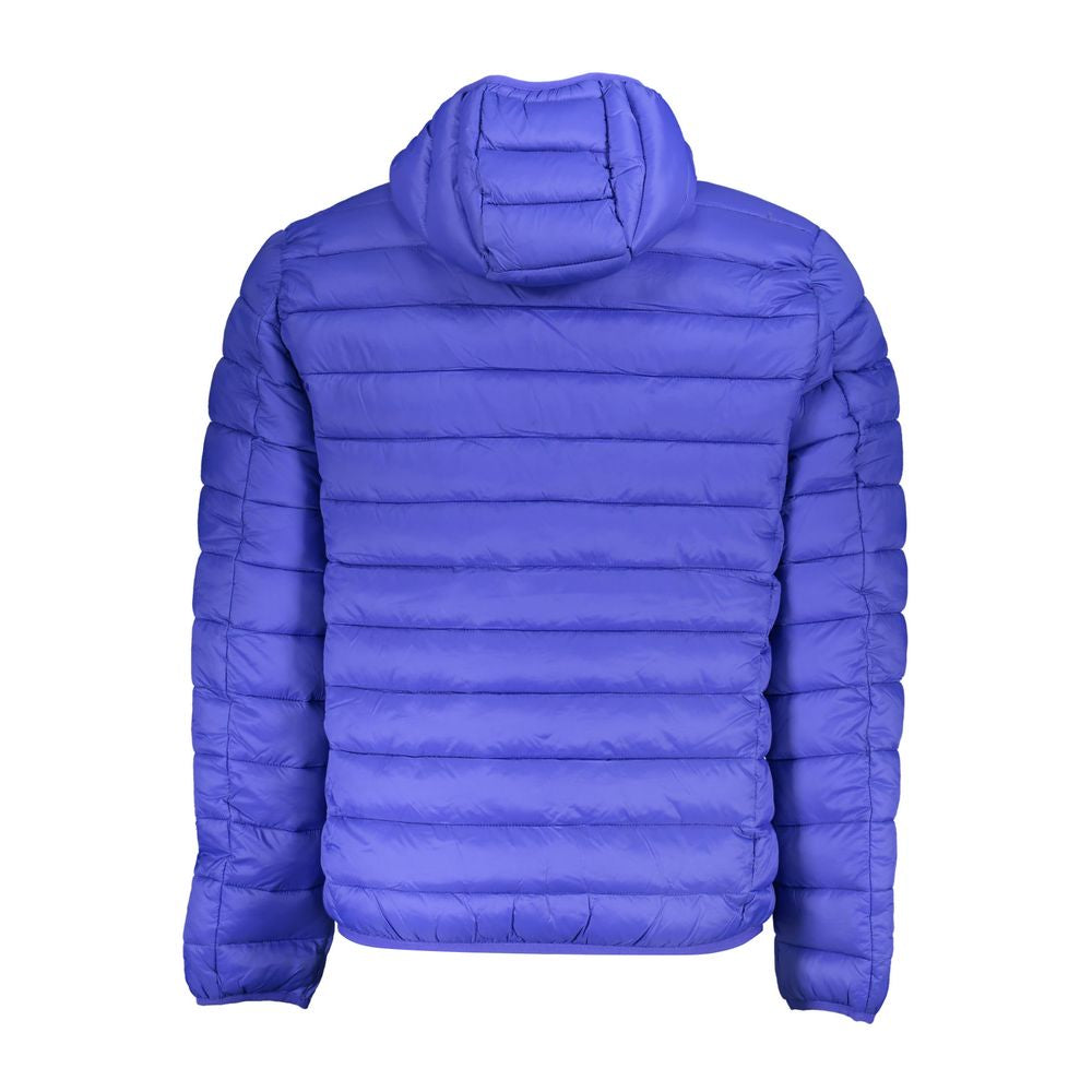 Blue Polyamide Men Jacket Norway 1963