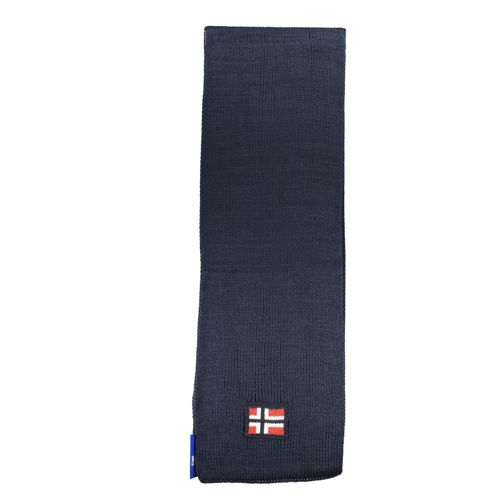 Blue Marabou Men Scarf Norway 1963