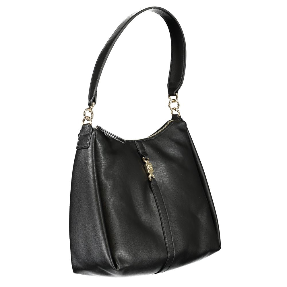 Black Polyester Handbag Tommy Hilfiger