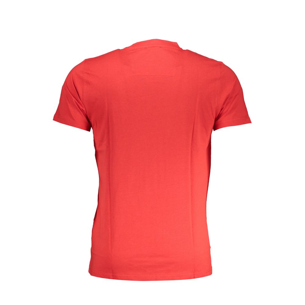 Red Cotton T-Shirt Cavalli Class