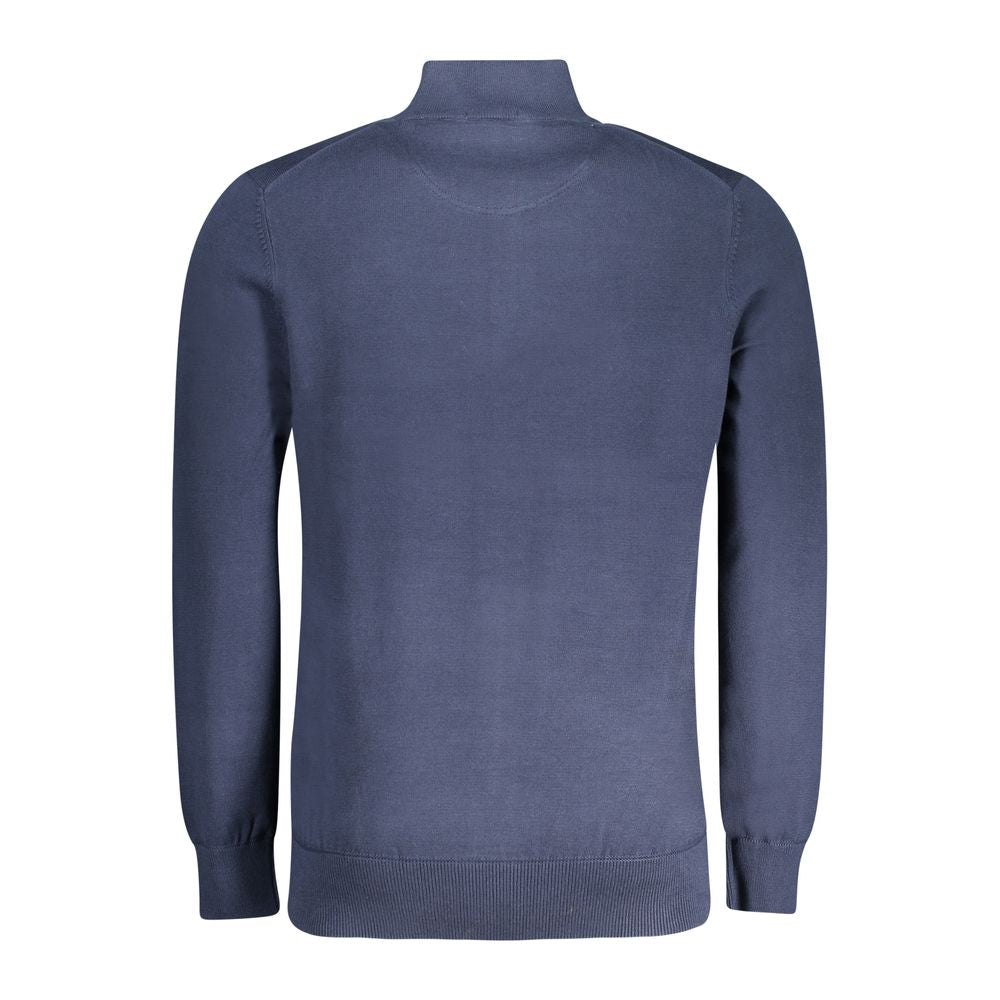 Blue Cotton Men Sweater Timberland