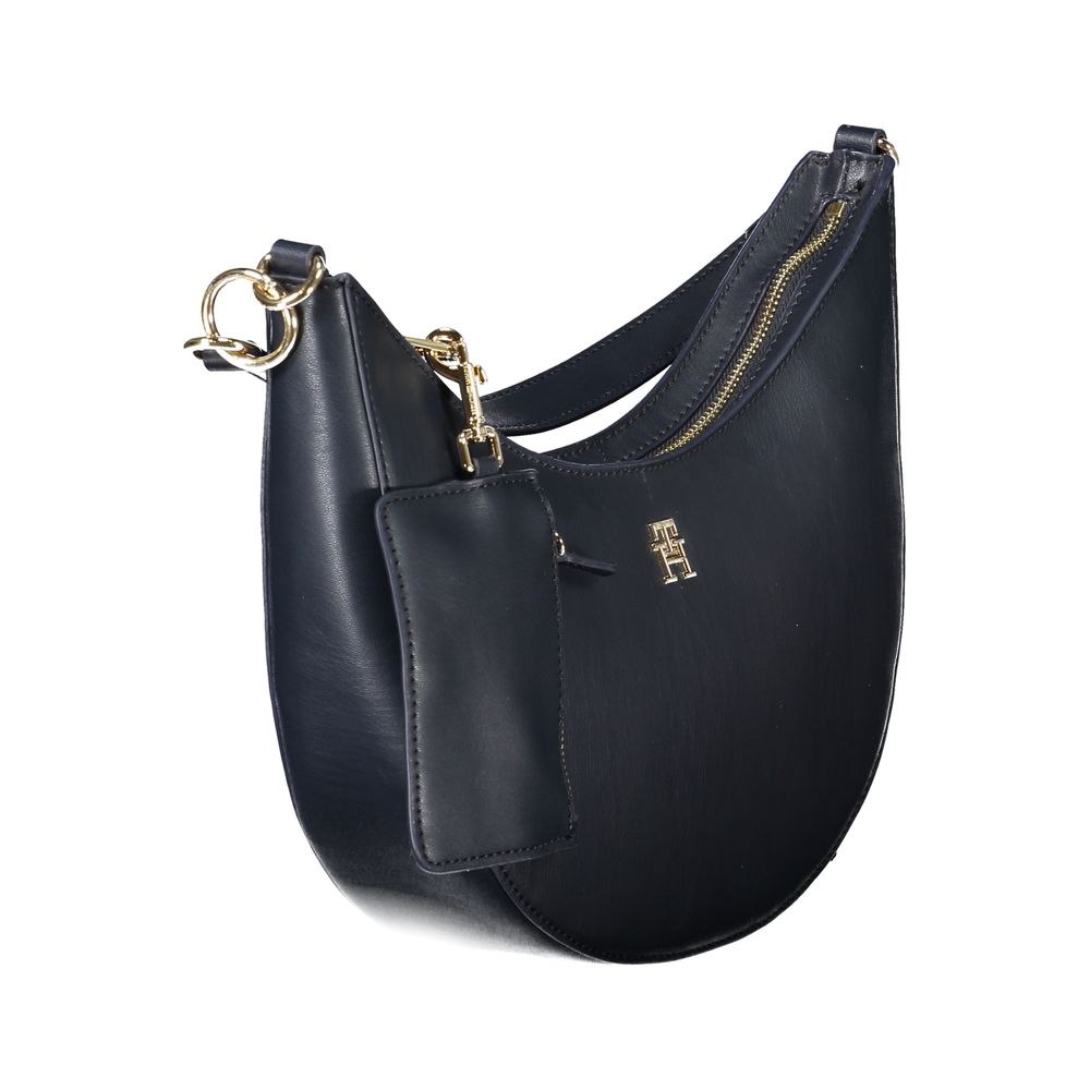 Blue Polyethylene Women Handbag Tommy Hilfiger