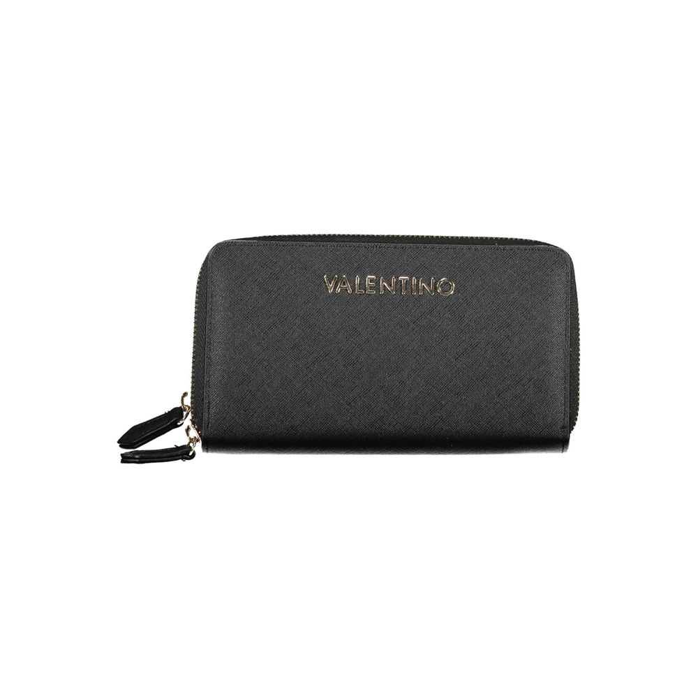 Black Polyethylene Women Wallet Mario Valentino