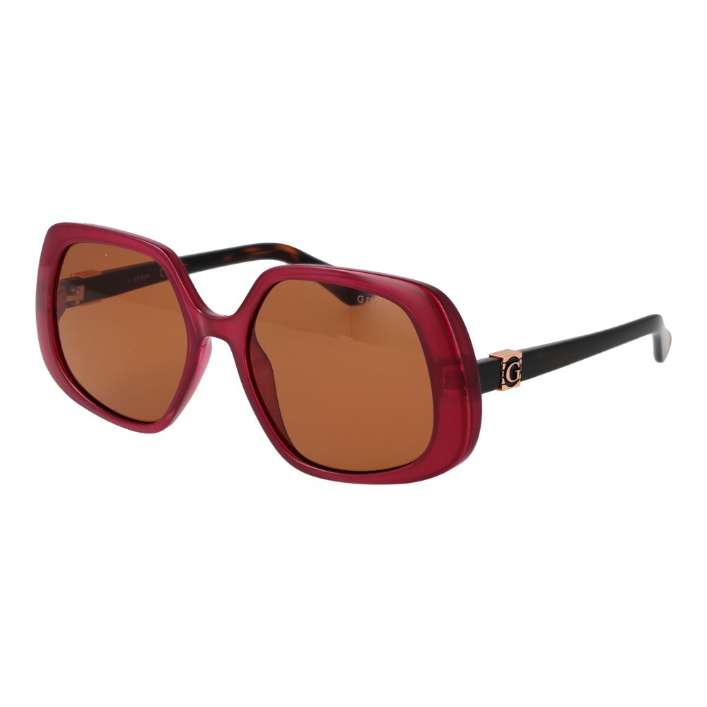 Burgundy Women Sunglass Guess