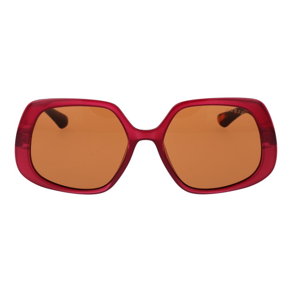 Burgundy Women Sunglass Guess