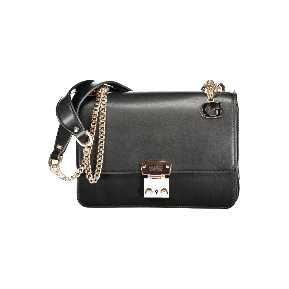 Black Polyethylene Handbag Guess Jeans