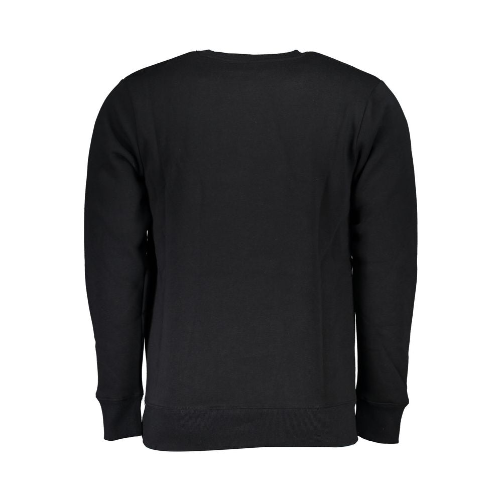 Black Cotton Men Sweater Norway 1963
