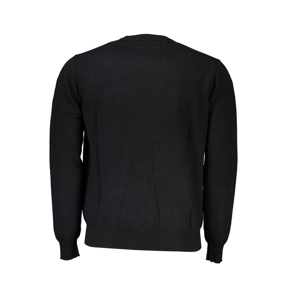 Elegant Crew Neck Embroidered Sweater Harmont & Blaine