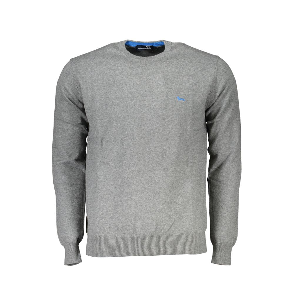 Brown Cotton Men Sweater Harmont & Blaine