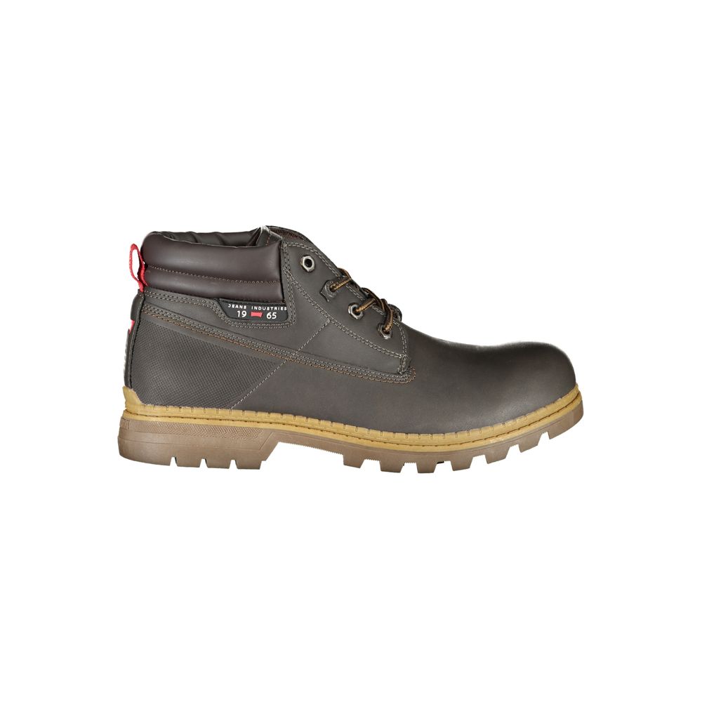 Brown Polyester Men Boot Carrera