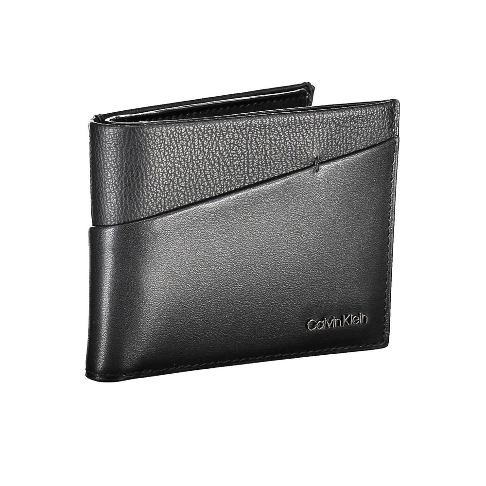 Sleek Leather Bifold Wallet with RFID Blocking Calvin Klein