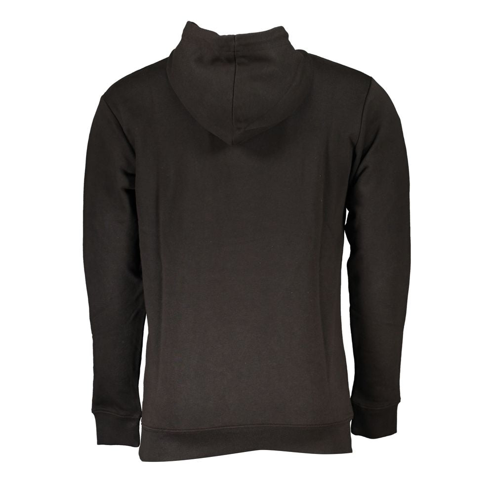 Black Cotton Men Sweater Cavalli Class