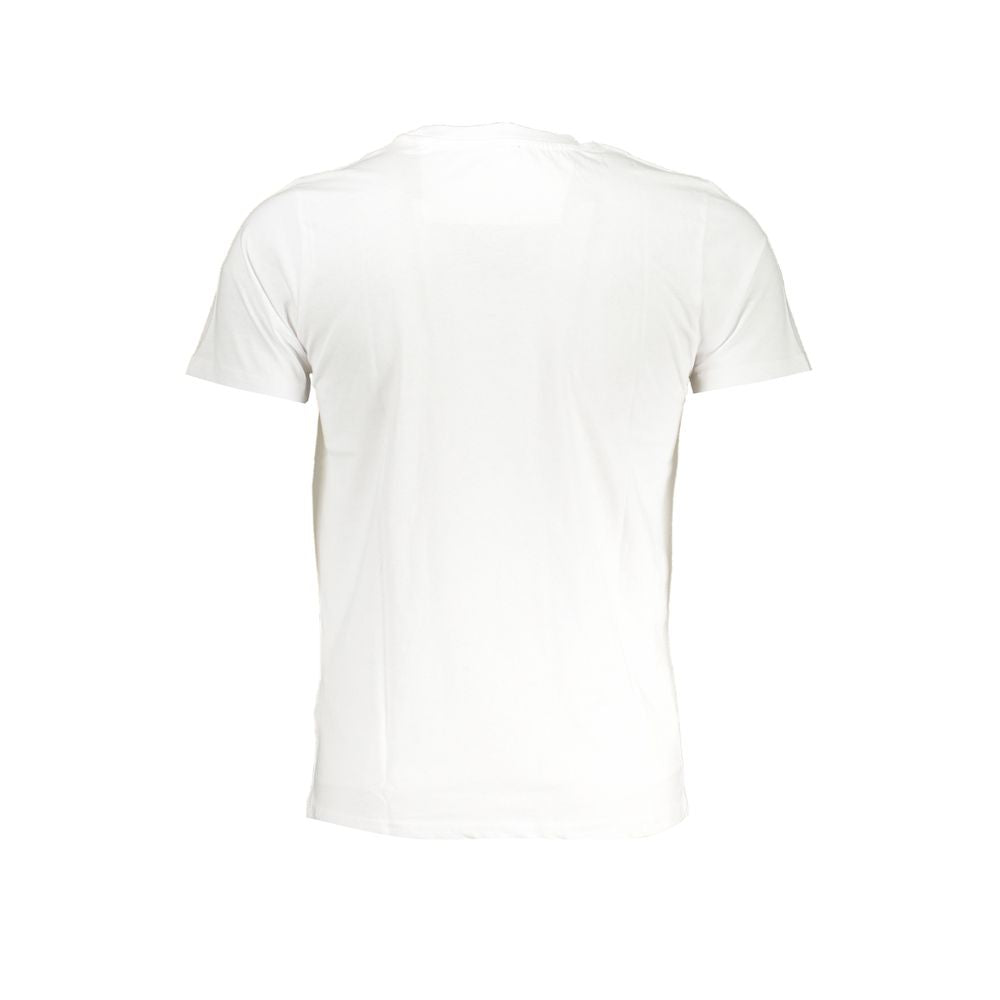 White Cotton T-Shirt Cavalli Class