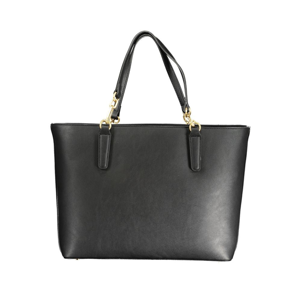 Black Polyethylene Handbag Mario Valentino