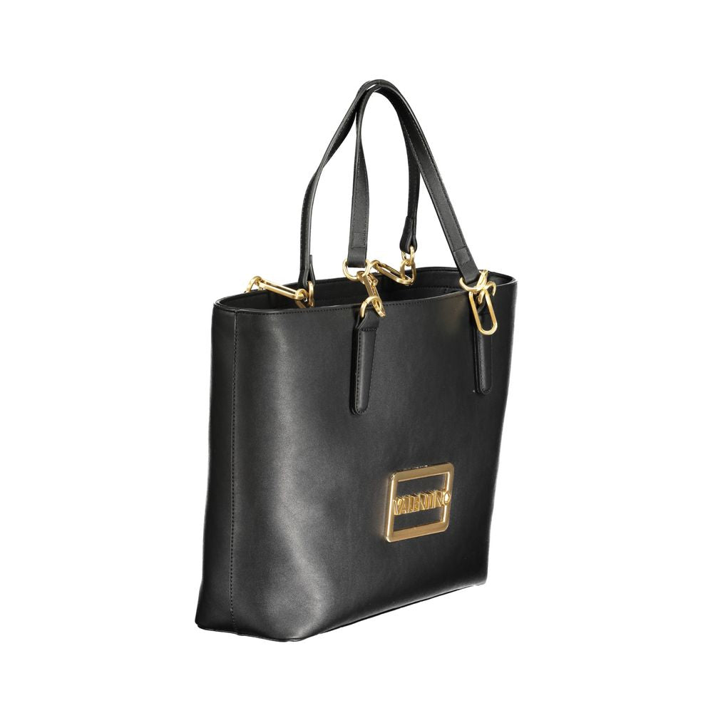 Black Polyethylene Handbag Mario Valentino
