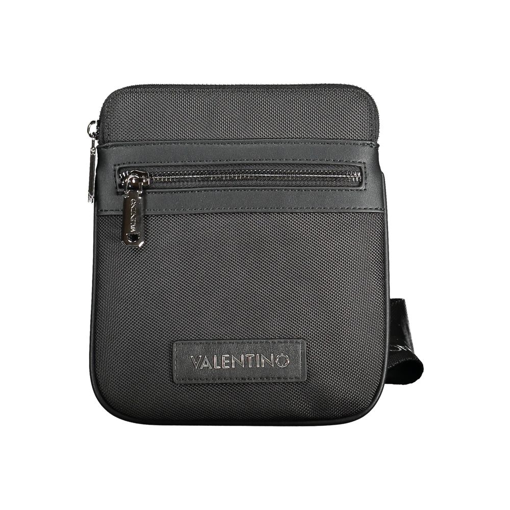 Black Polyethylene Shoulder Bag Mario Valentino