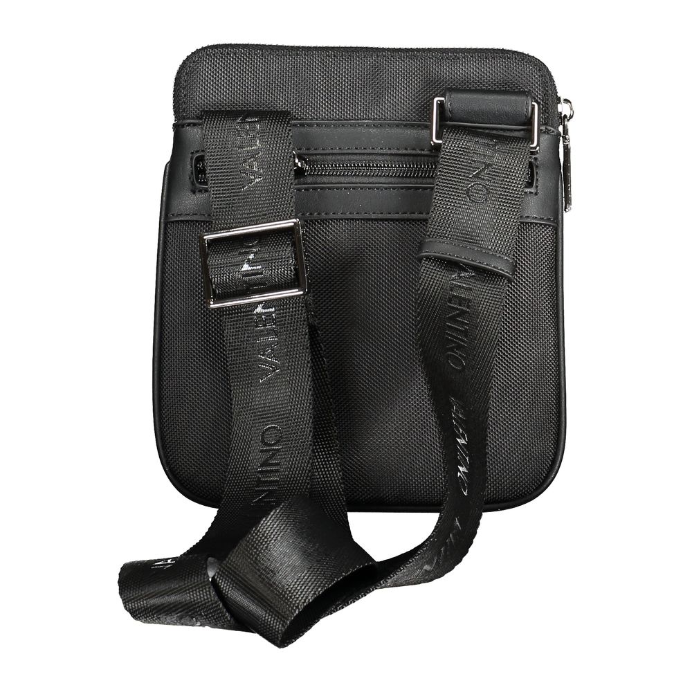 Black Polyethylene Shoulder Bag Mario Valentino
