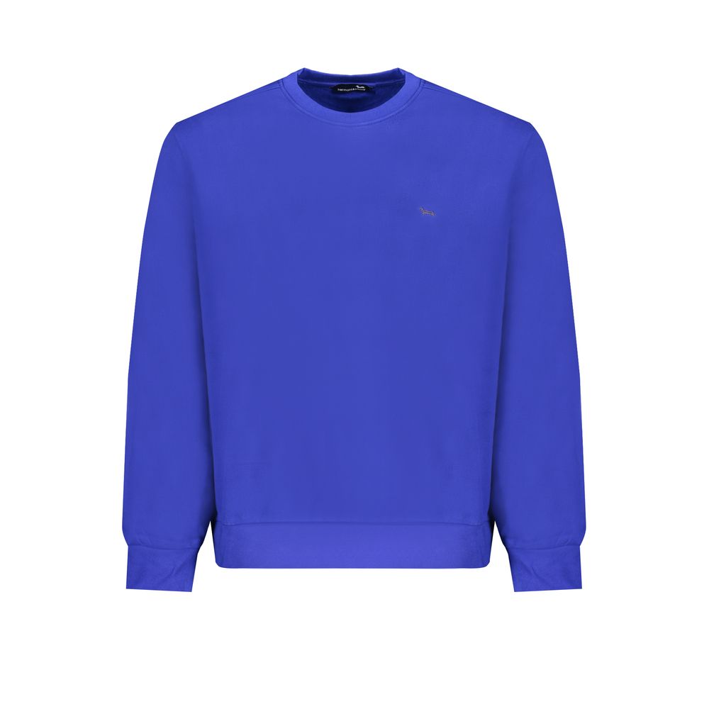 Blue Cotton Men Sweater Harmont & Blaine