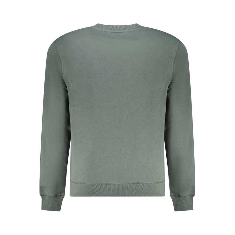 Green Cotton Sweatshirt Napapijri