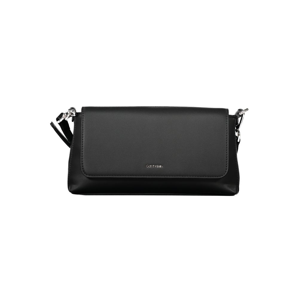 Black Polyester Women Handbag Calvin Klein