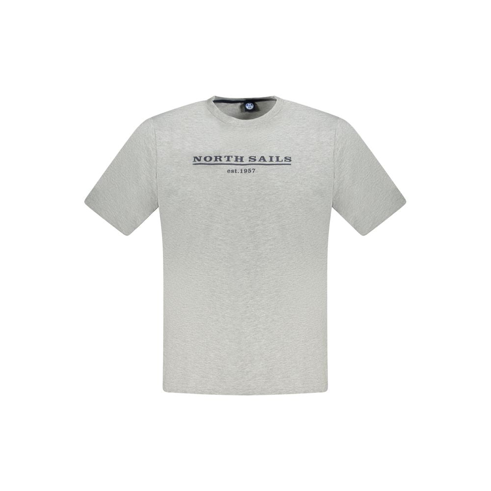 Brown Cotton Men T-Shirt North Sails