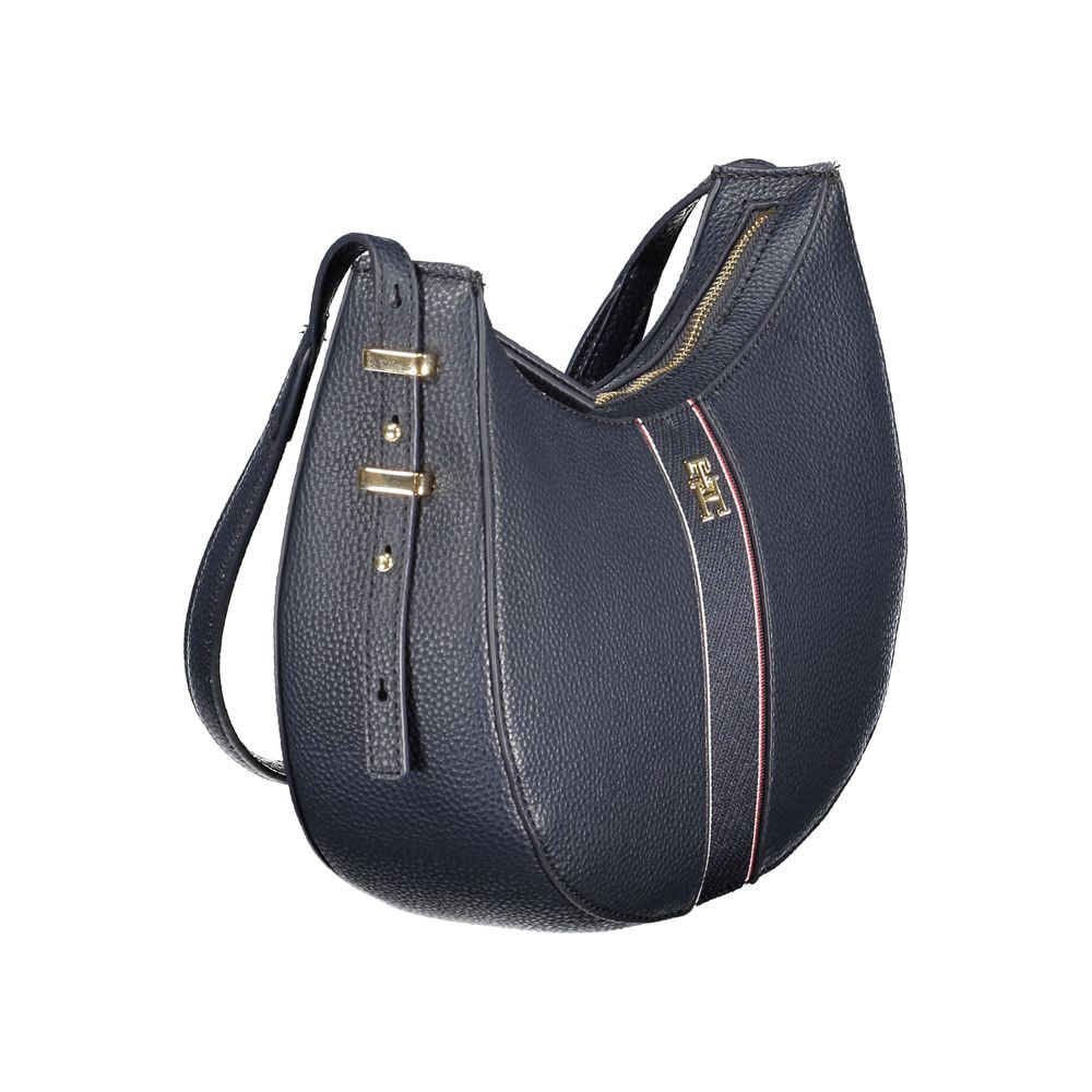 Blue Polyethylene Women Handbag Tommy Hilfiger