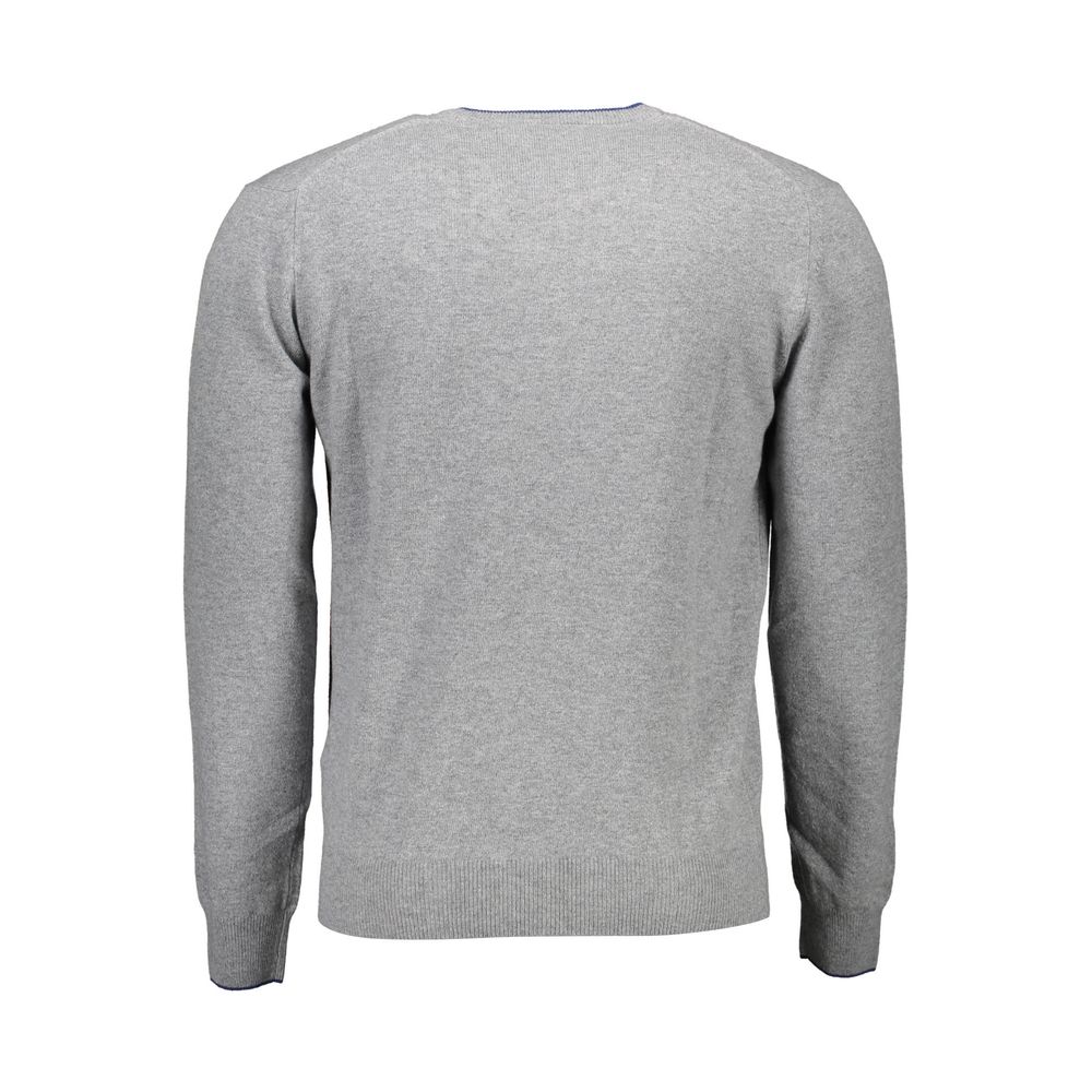 Brown Wool Men Sweater Harmont & Blaine