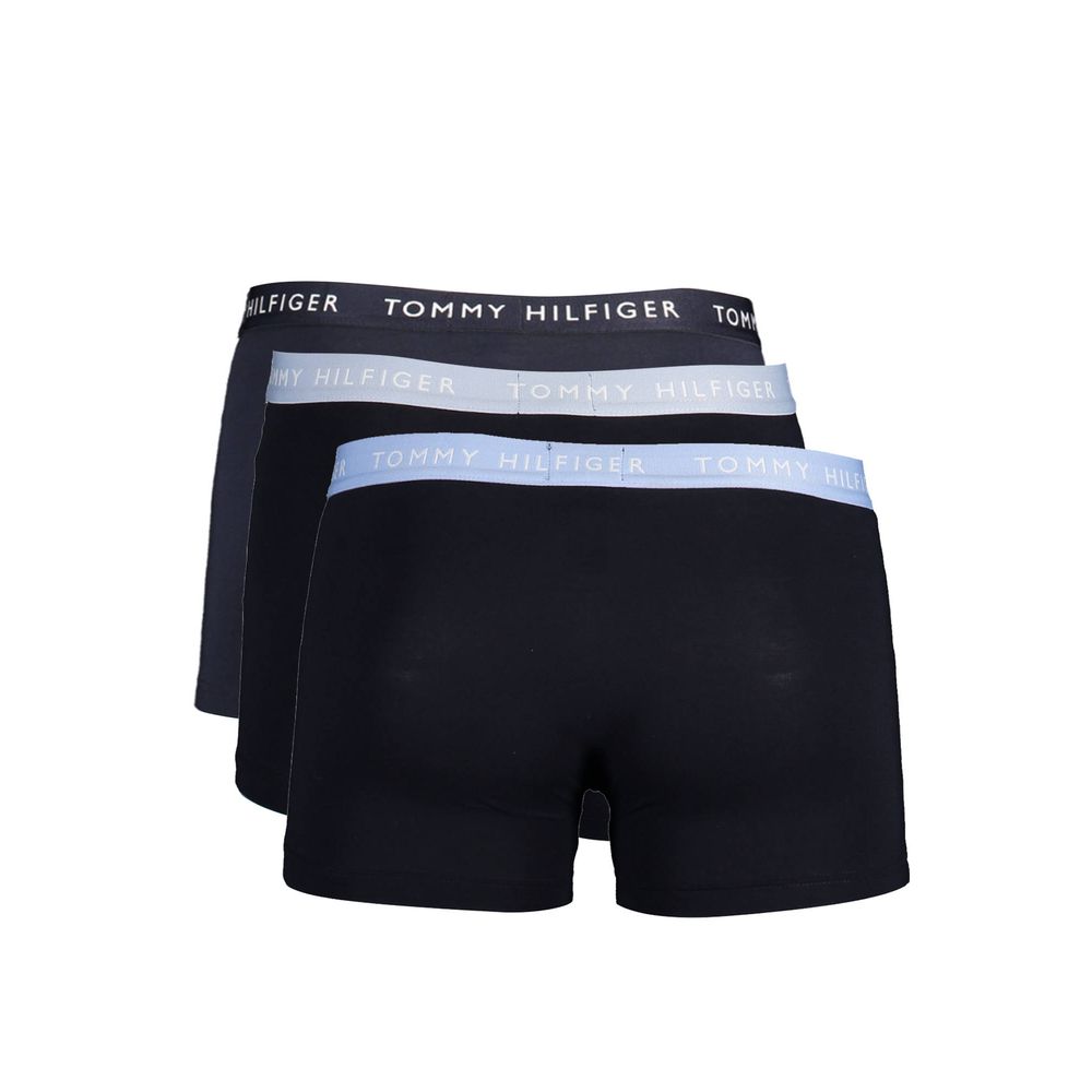 Black Cotton Men Boxer Trio Pack Tommy Hilfiger