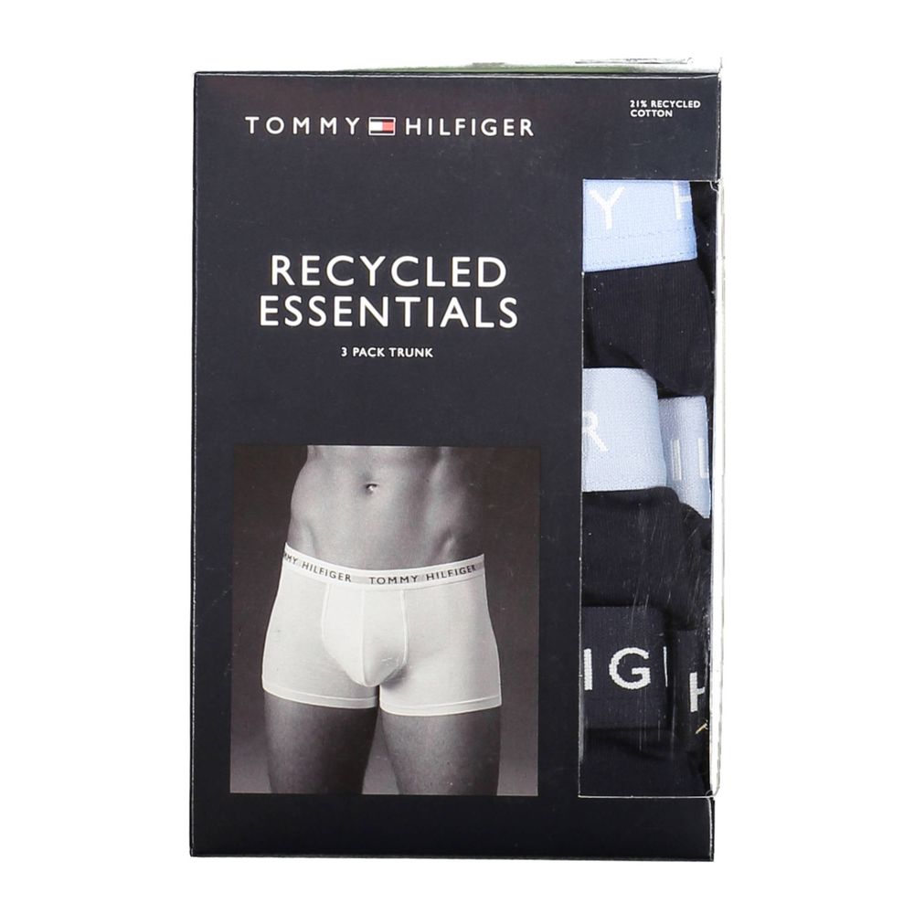 Black Cotton Men Boxer Trio Pack Tommy Hilfiger