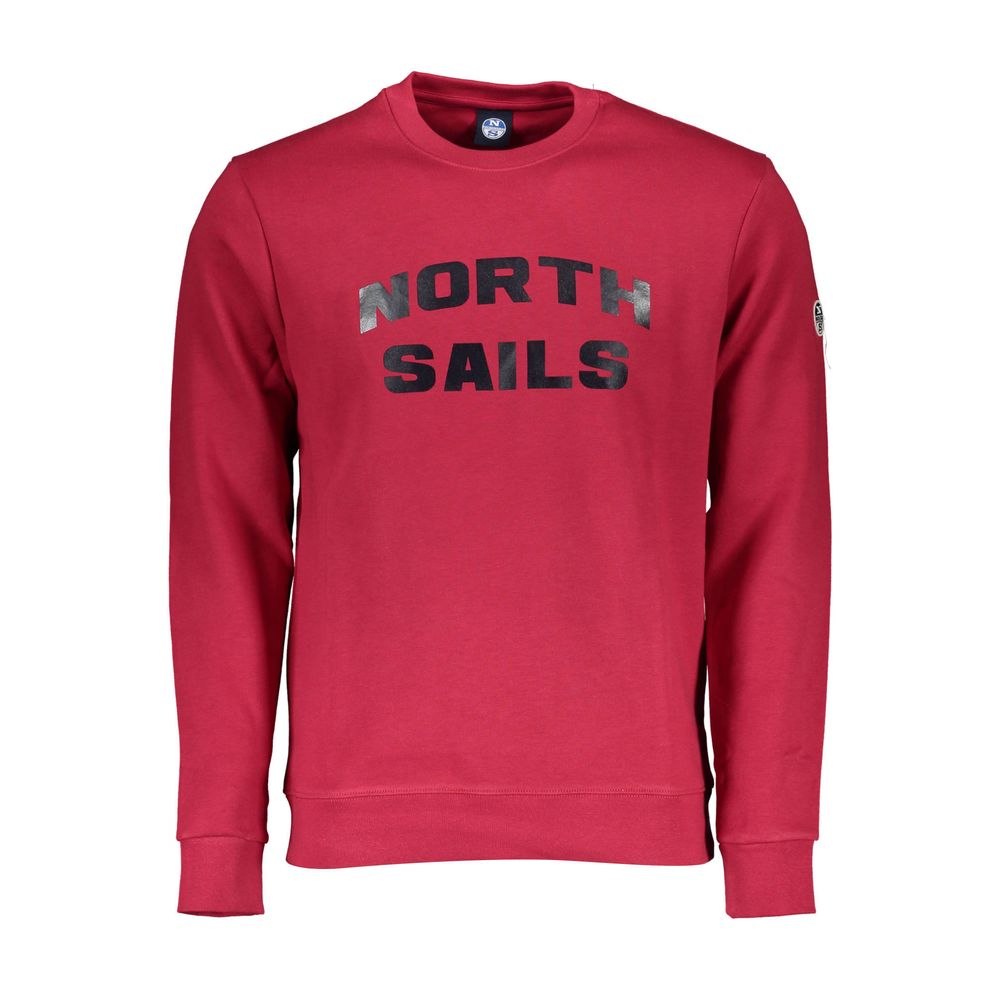 Red Cotton Men Sweater North Sails