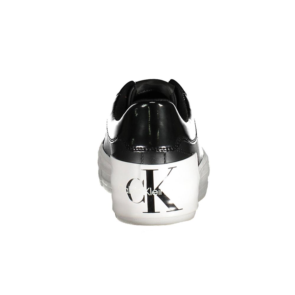 Black Polyester Sneaker Calvin Klein