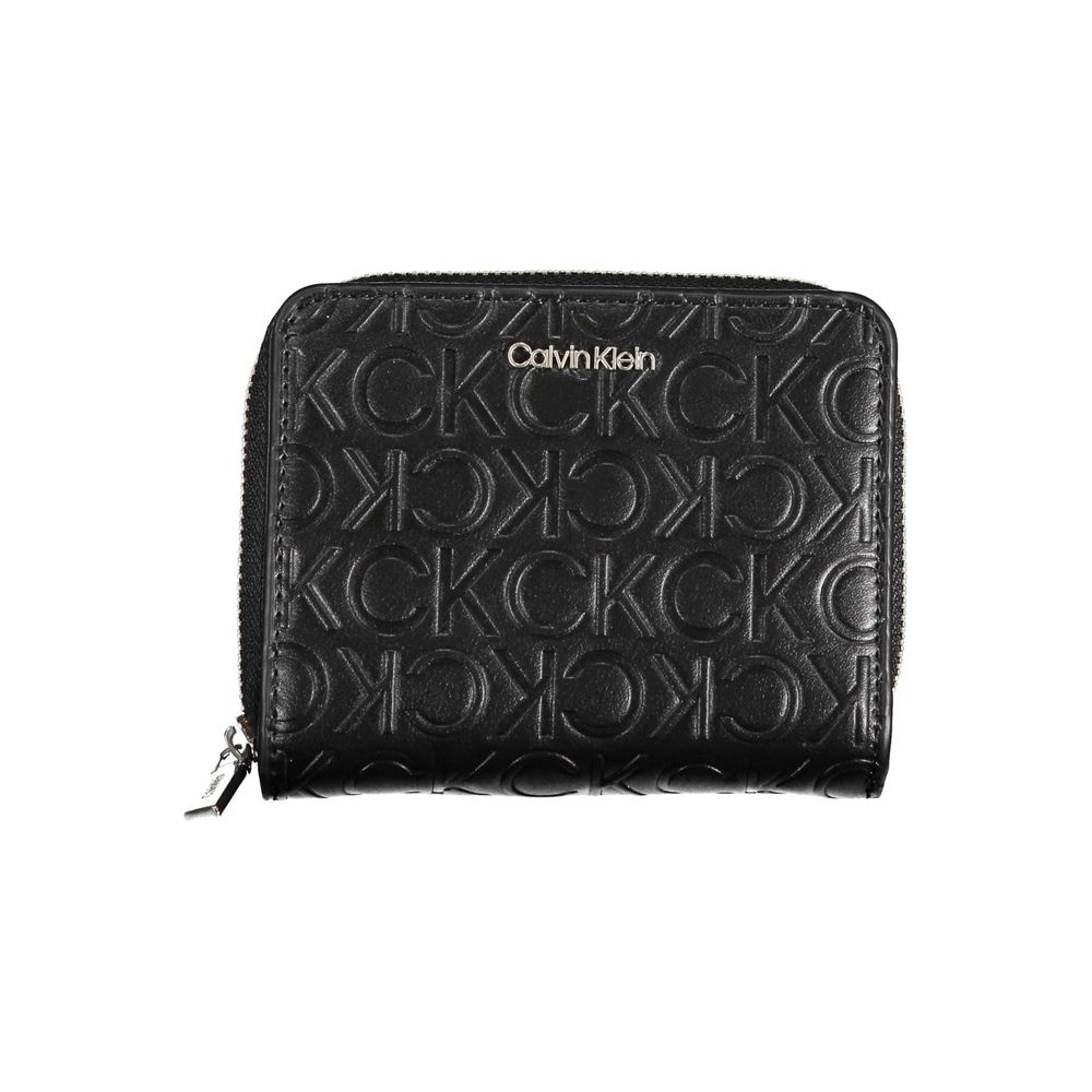 Black Polyethylene Women Wallet Calvin Klein