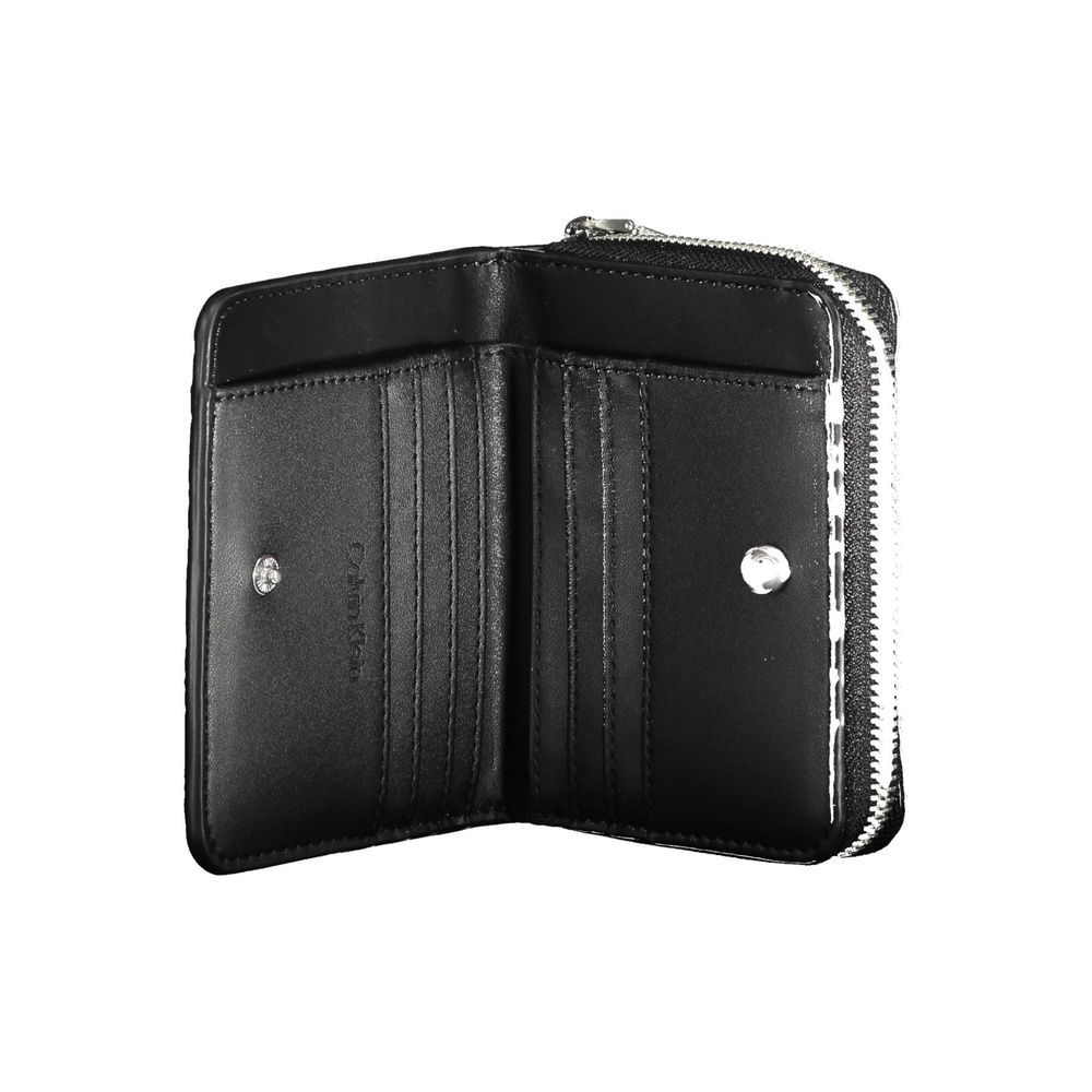 Black Polyethylene Women Wallet Calvin Klein