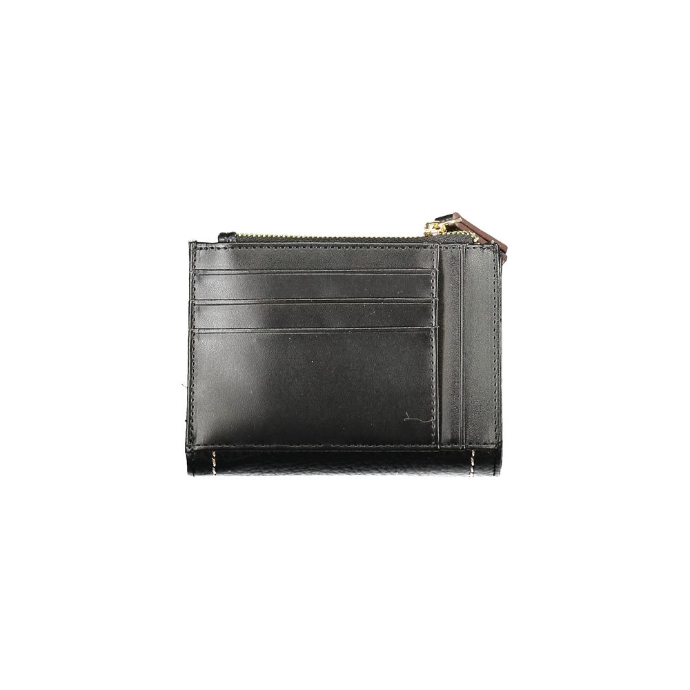 Black Polyethylene Women Wallet Mario Valentino